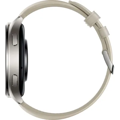 Смарт-часы Xiaomi Watch 2 Titan BHR9306GL Gray Case White Leather Strap (1093970) Винница - изображение 5