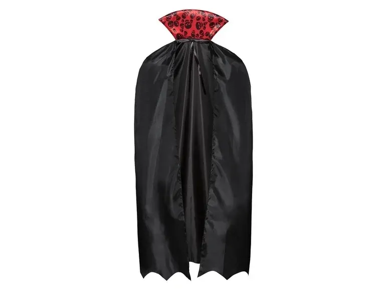 Чоловічий костюм Вампір для вечірки на Хелловін жилетка та плащ розмір М 48-50 чорний Київ - фото 2