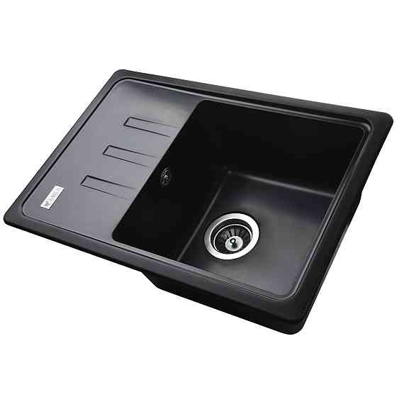 Гранитная мойка Mira MONTI черный 620 х 435 мм (000028784) Киев