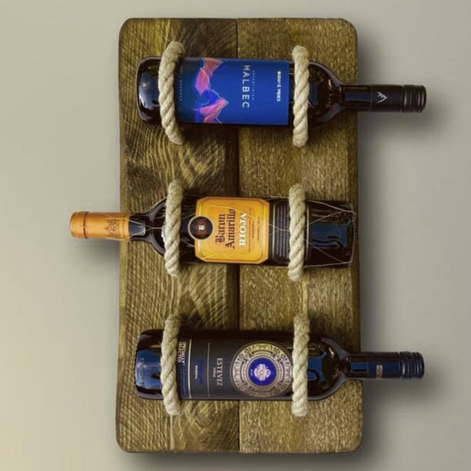 Настінна винна полиця "Кадате" мускат Миколаїв - фото 1