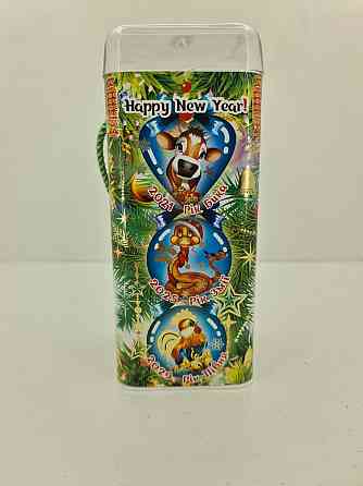 Тубус под конфеты  средний /Зодиак (d87* 205mm) (1 шт) Харьков