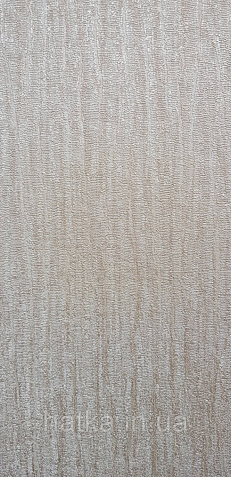 Шпалери вінілові на флізеліні AdaWall Seyyah1.06х10 однотонні хвилясті смуги структурні коричневі з глянцем Київ - фото 3