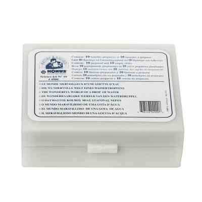 Набор микропрепаратов Konus Біологія Дивовижне життя у краплі води 10 шт (4900) Винница