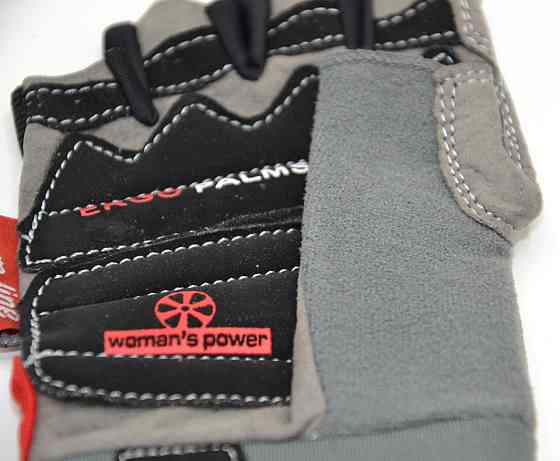 Перчатки для фитнеса и тяжелой атлетики Power System Woman’s Power PS-2570 женские Black/Red M Каменское