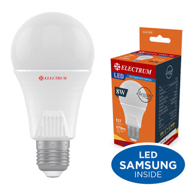Лампочка Electrum A60 8W PA LS-33 Elegant Е27 4000K (A-LS-1919) Вінниця - фото 1