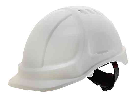 Каска защитная строительная Sizam Safe-Guard 2210 белая Ровно