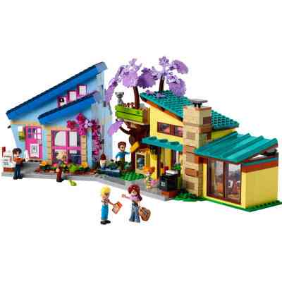 Конструктор LEGO Friends Семейные дома Олли и Пейсли 1126 деталей (42620) Винница