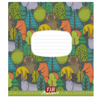 Тетрадь Школярик Funny cuties 24 листа линия (024-3142L) Винница - изображение 5