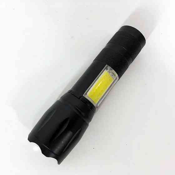 Ударопрочный водонепроницаемый фонарь, Фонарь портативный переносной ручной металлический JL-64 Львов