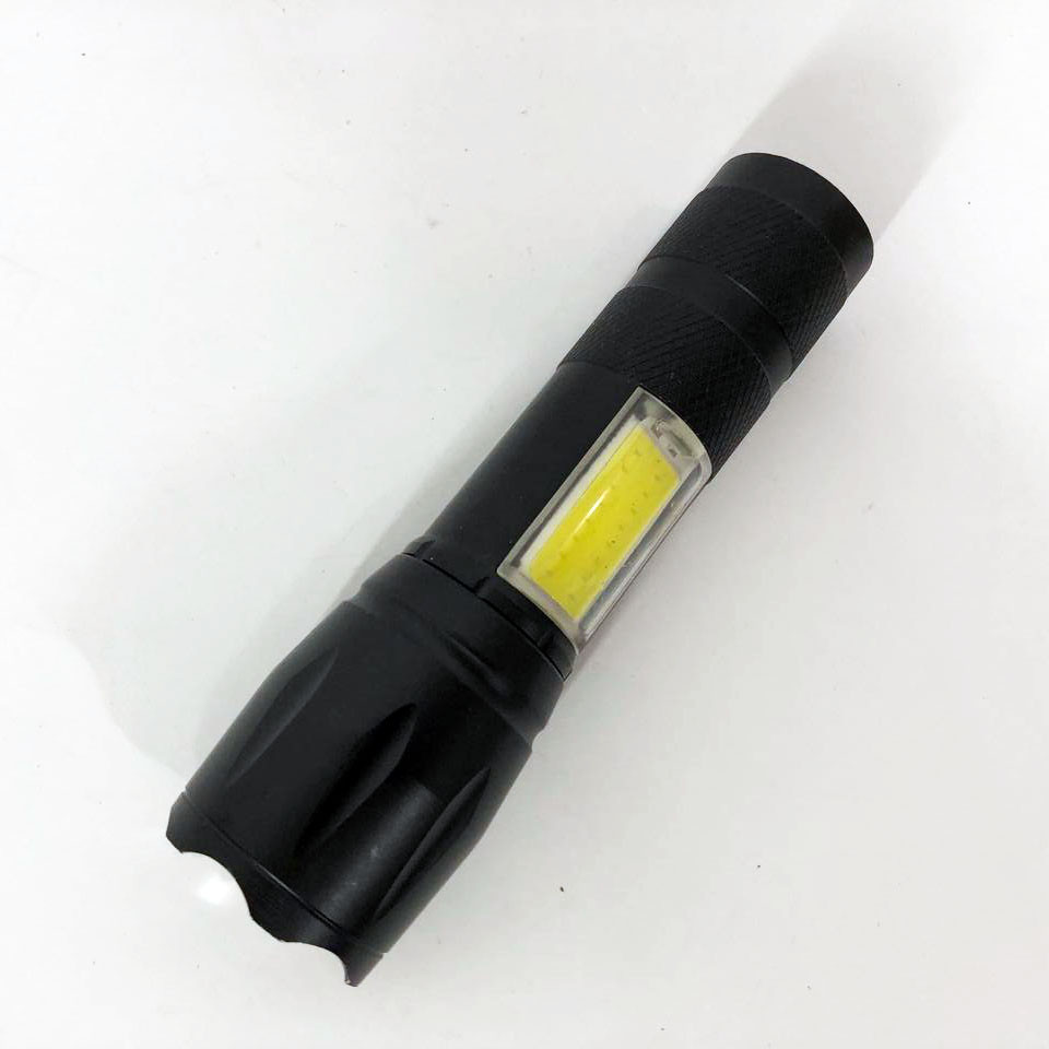 Ударопрочный водонепроницаемый фонарь, Фонарь портативный переносной ручной металлический JL-64 Львов - изображение 2