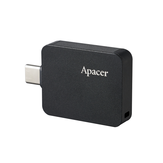 Портативний SSD Apacer AS714 512GB USB 3.2 Gen.2 Read/Write 1000MB/s Black Київ