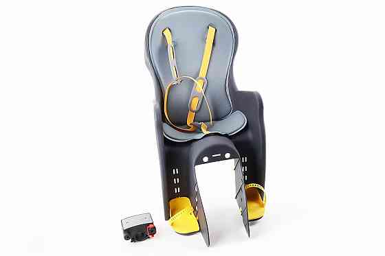 Сидіння для перевезення дітей до 22кг пластмасове заднє, кріпл. швидкознімне, триточковий ремінь безпеки, BQ-7-1 Киев