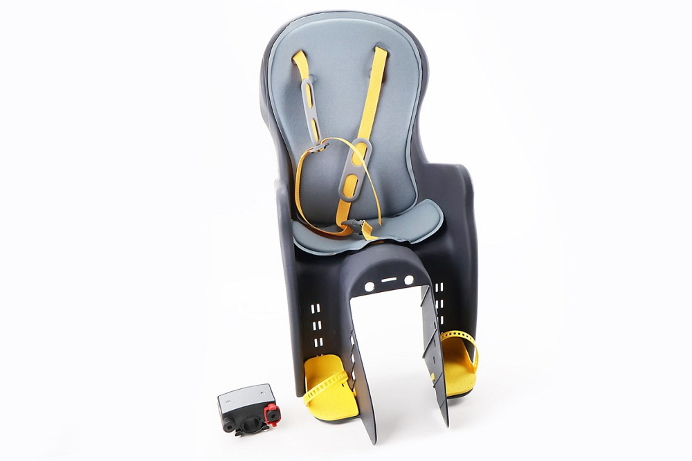 Сидіння для перевезення дітей до 22кг пластмасове заднє, кріпл. швидкознімне, триточковий ремінь безпеки, BQ-7-1 Киев - изображение 1