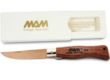 Універсальний Складаний Ніж 7.5 см MAM "Folding Knife Douro" Bronze Titanium (5000) Нержавіюча сталь Нововолинськ - фото 4