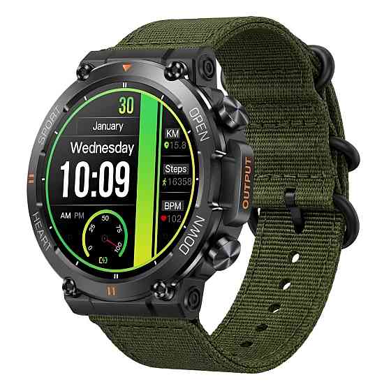 Розумний смарт-годинник Smart Storm Army Green (3 ремінці) Київ