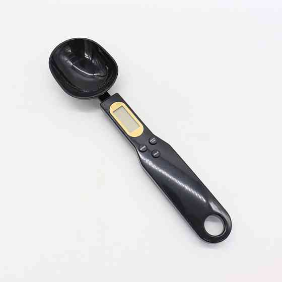 Електронна мірна ложка-ваги до 0,5 кг,Digital Spoon Scale,Чорний SBR Київ