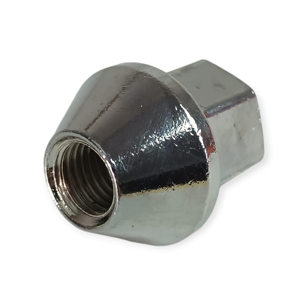 Гайка М12х1,5х33 хром цельный конус ключ 19 Форд колеса Мукачево - изображение 1