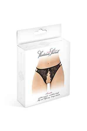 Трусики з доступом Fashion Secret Annette Black Sex Aura Київ