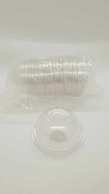 Кришка купольна без отвору для склянки РЕТ (200,300,420,500) (50 шт.) Харків - фото 4