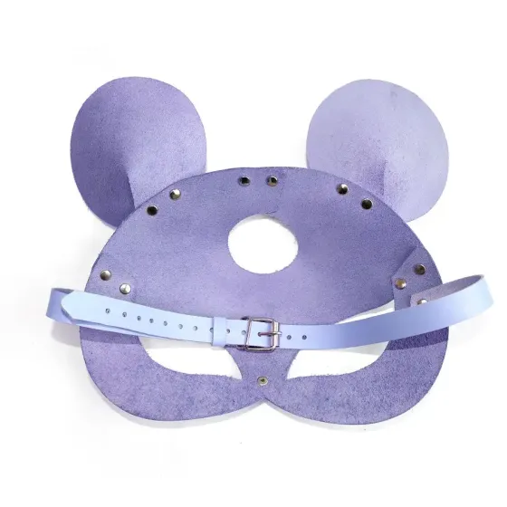 Шкіряна маска мишки Art of Sex - Mouse Mask, колір Лавандовий Львів