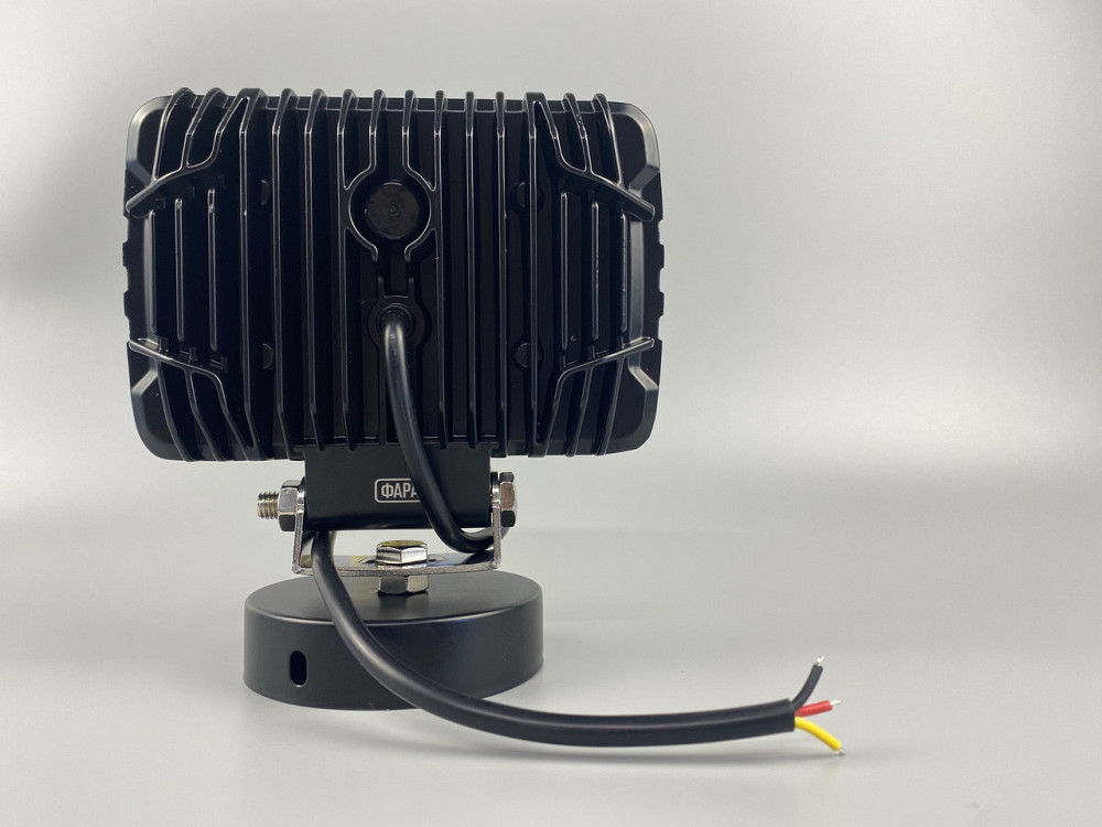 Фара LED квадратна 18 Led chip 12/24V. Широкий промінь + DRL світло + стробоскоп, світло 6500 К, IP67 Мукачево - фото 2