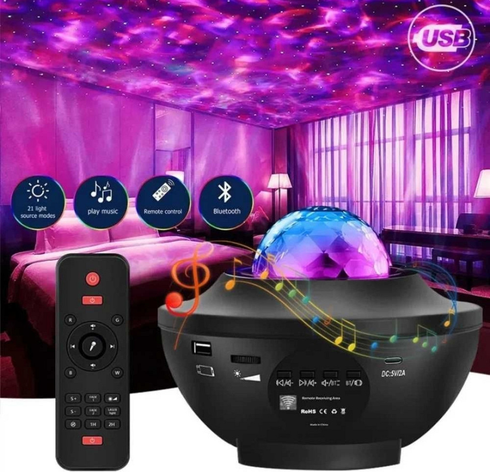 Галактика  Звездный проектор ночник детский Bluetooth AND 99 Харьков - изображение 1