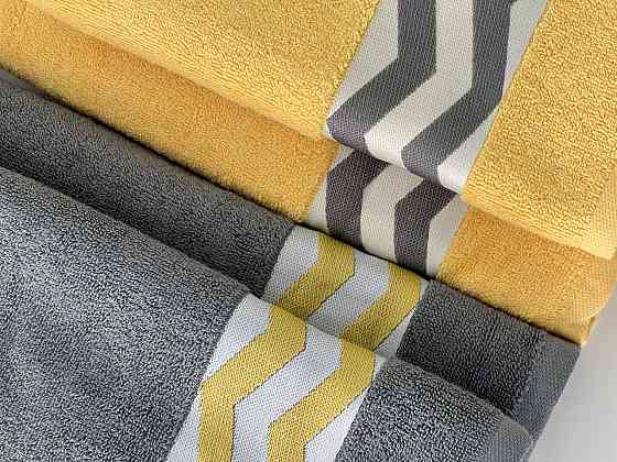 Рушник махровий Ideal Textile банний з бордюром 70*140 см Чернівці