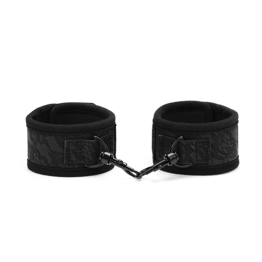 Набор Liebe Seele Black Lace and Neoprene 11pcs Bondage Kit, анальная пробка с кристаллом, вибропуля Sex Aura Киев - изображение 2