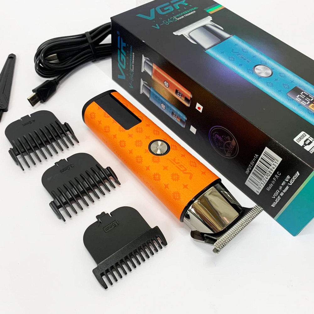 Машинка-тример для стрижки беспроводная VGR V-943, Електромашинка для стрижки, Подстригательная машинка WY-49 Львов - изображение 5