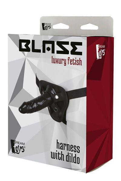 Страпон жіночий BLAZE HARNESS WITH DILDO Sex Aura Київ - фото 3