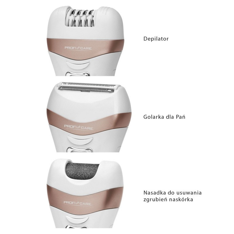 Електробритва жіноча 3в1 епілятор, тример з насадками Profi Care PC-LBS (3002) Нововолинськ - фото 3
