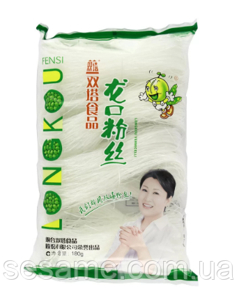 Фунчоза бобовая, стеклянная лапша Мунг бин Fensi 180г Харьков - изображение 1