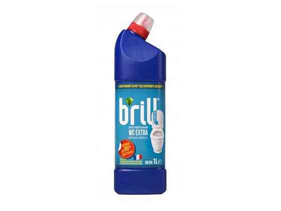 Гель для мытья унитаза 1л WC EXTRA Морская свежесть ТМ BRILL Киев