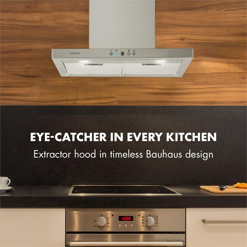 Монтажний комплект Klarstein Kalahari Limelight піч + витяжка 68 літрів 600 м3/год чорна неіржавка сталь Рівне - фото 7