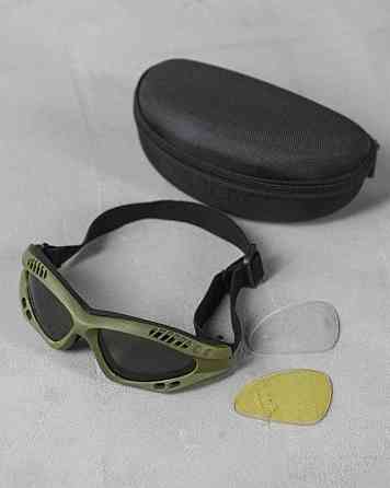 ТАКТИЧЕСКИЕ ОЧКИ МАСКА ЗАЩИТНАЯ black ДП5286 Киев