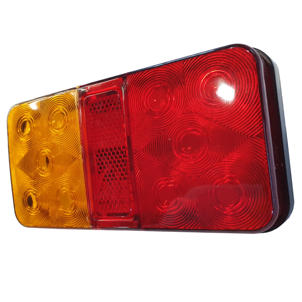 Ліхтар LED задній універсальний 148 х 78 х 22; 12V; 8 led діодів; + 30 см провід Мукачево - фото 7