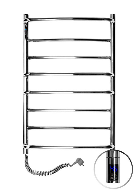 Рушникосушарка електрична NAVIN Омега 530х800 ліва сенсор з таймером Київ - фото 2