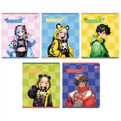 Зошит Yes Bright teenagers 12 аркушів лінія (767505) Вінниця - фото 1