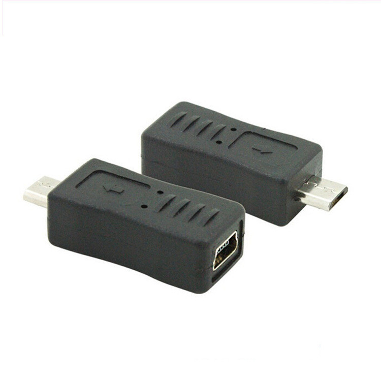 Переходник miniUSB мама – microUSB папа, адаптер-коннектор для зарядных устройств и кабелей Киев - изображение 3