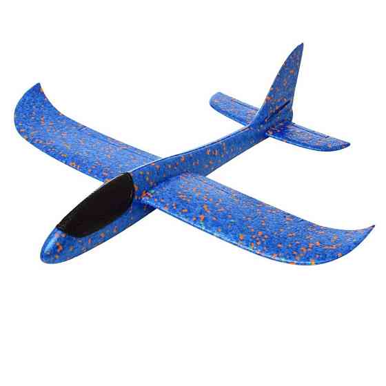 Мітальний планер "Літак-бумеранг" TD2023122, 49см Синій Вінниця