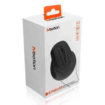 Мишка Meetion BTM010R RGB Bluetooth/Wireless Black (MT-BTM010R-A) Вінниця