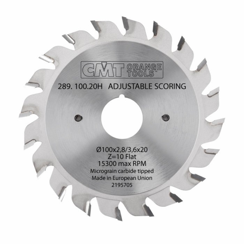 Пила подрезная двухкорпусная разборная CMT 120x22x24z K2.8-3.6/4.5 (289.120.24K) Одесса - изображение 1