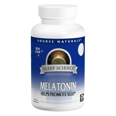 Амінокислота Source Naturals Мелатонін 3мг, Sleep Science, 120 таблеток (SN0551) Вінниця - фото 1