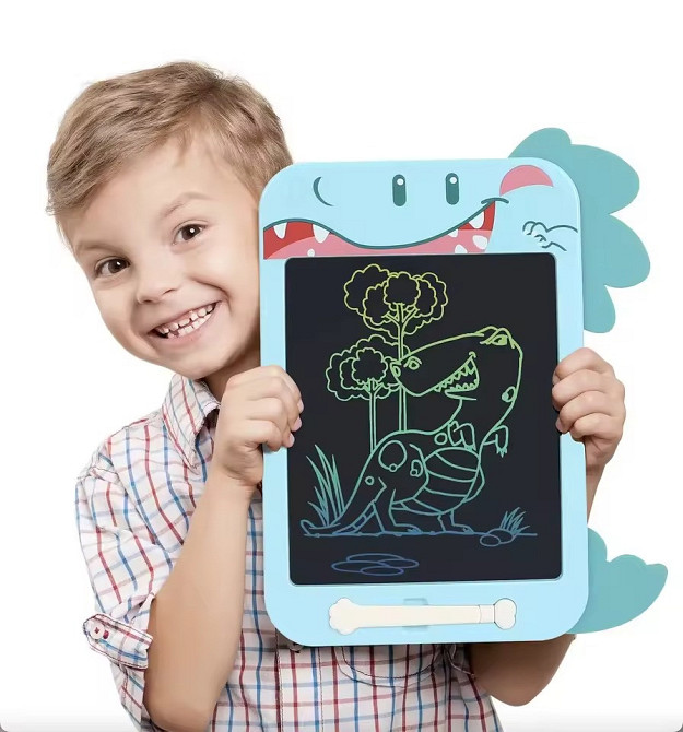 Планшет графічний 10.5» з LSD екраном “Динозавр”, CJ-4256365, блакитний Кам'янець-Подільський - фото 5