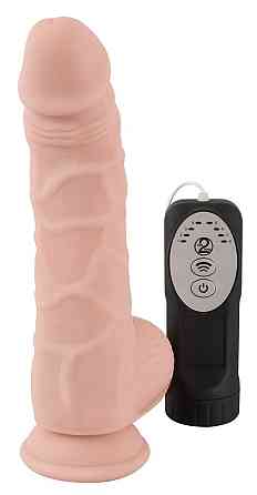 Вібратор на присосці Medical Silicone Pulsating Vib Sex Aura Київ