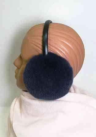 Наушники меховые женские из Rex Темно Синий Харьков