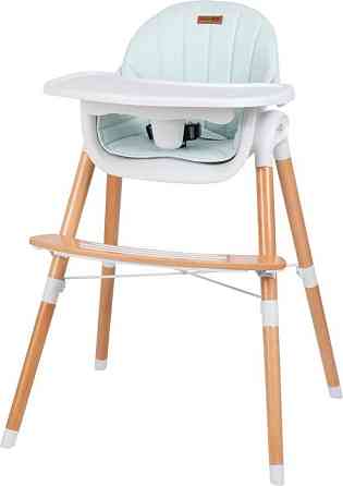 Стул для кормления ребенка FreeON Tin, white - mint Киев