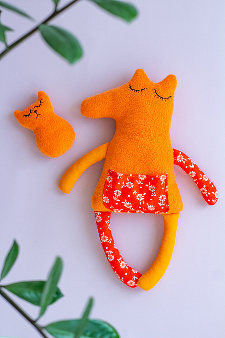 М’яка іграшка сплюшка Лисичка Київ - фото 5