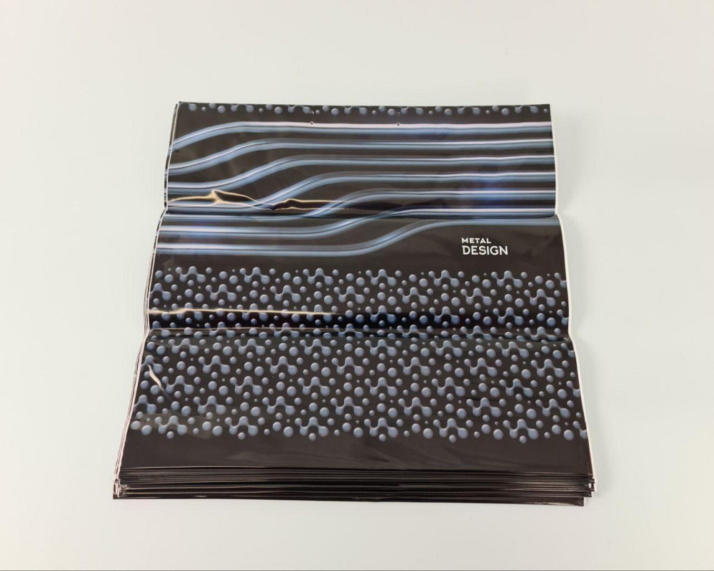 Поліетиленовий пакет із пластиковою ручкою "Метал" без ручки (10 шт.) Харків - фото 4