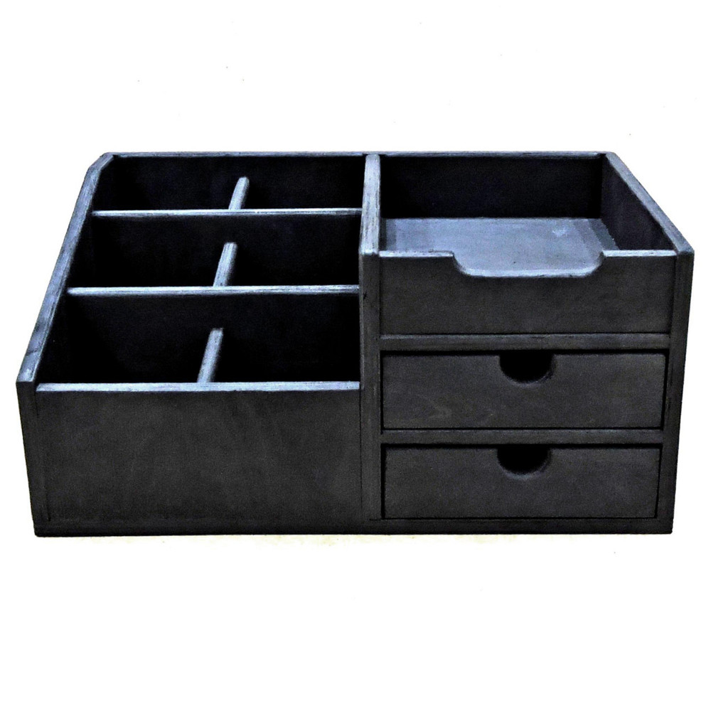 Настільний органайзер "Спрінг" венге Миколаїв - фото 1